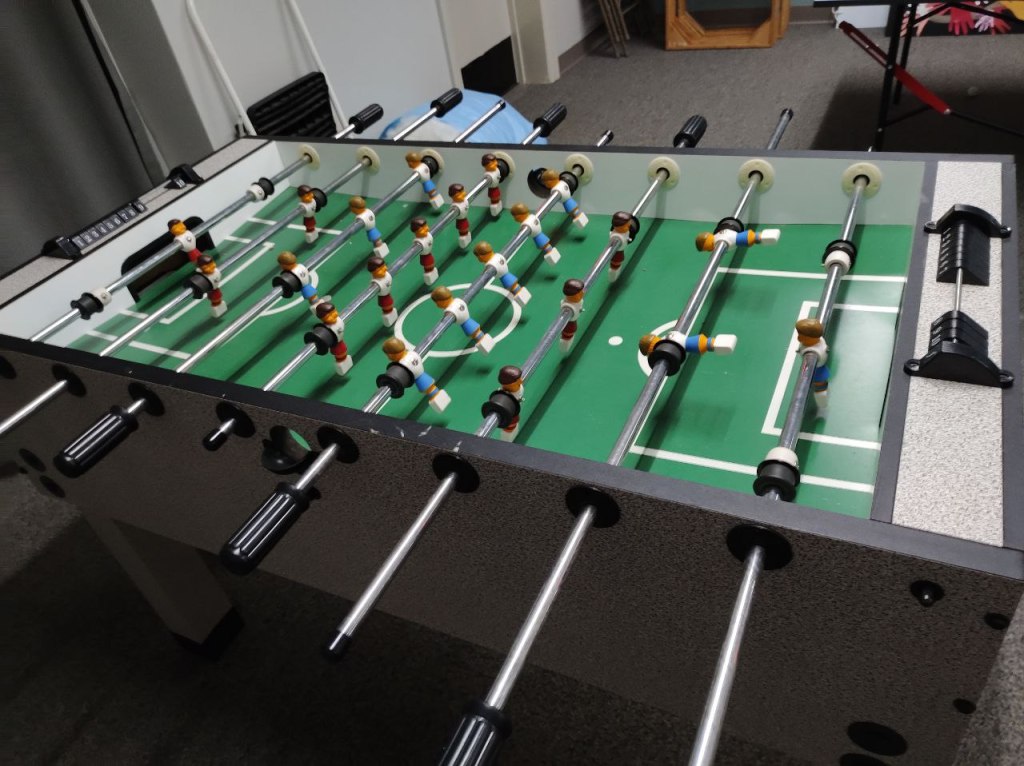 foosball table