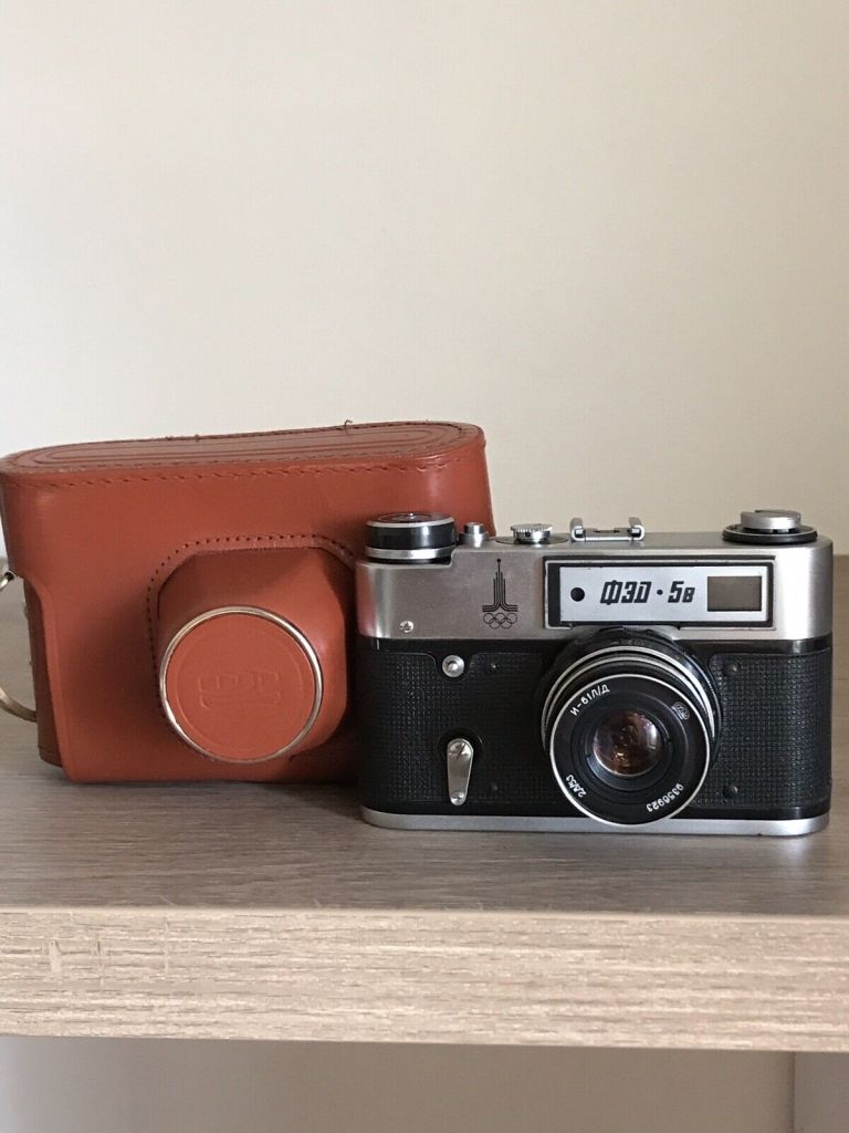 the camera and case
