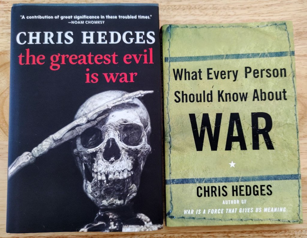 the two books mentioned side by side