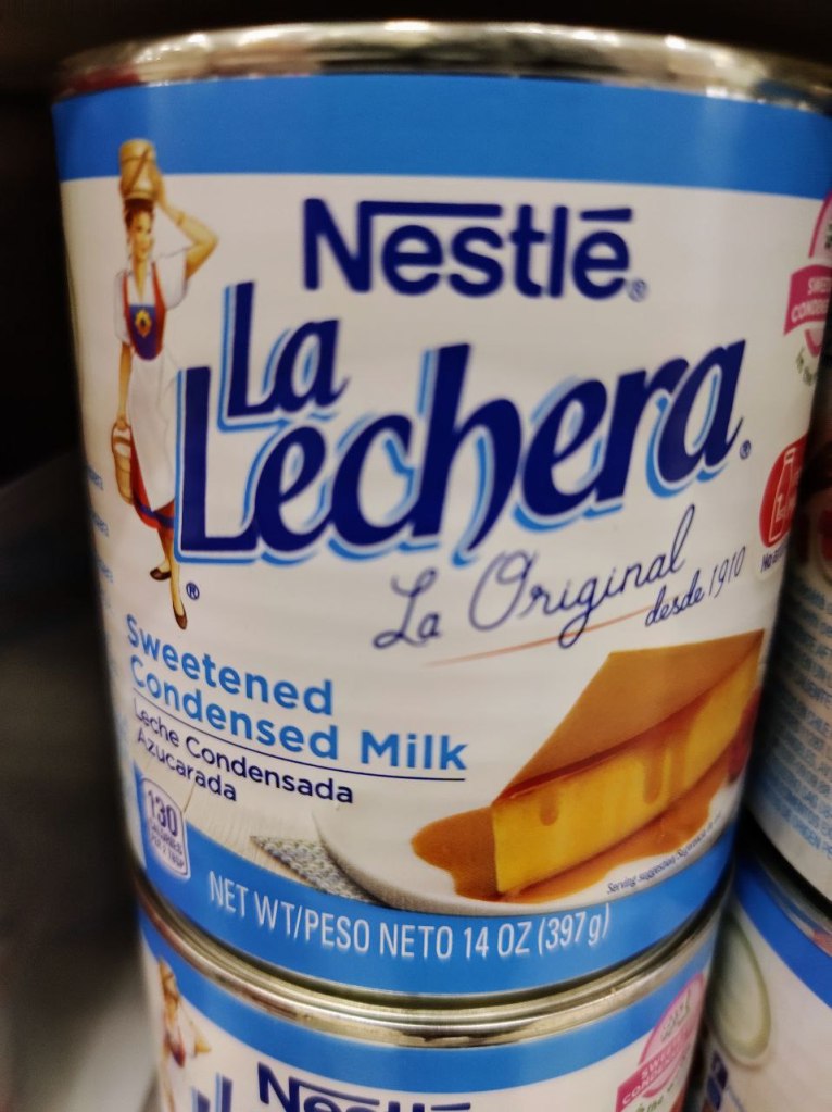 can of nestle la lechera evaporated milk